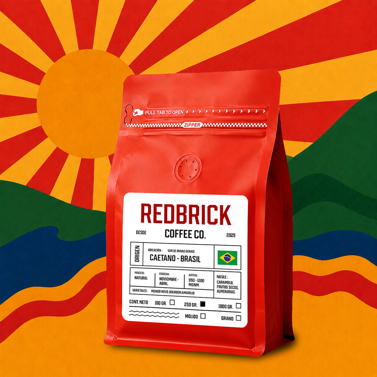 BRASIL CAETANO 250 GR