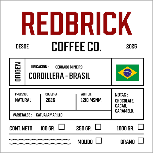 BRASIL CORDILLERA - 1 KG