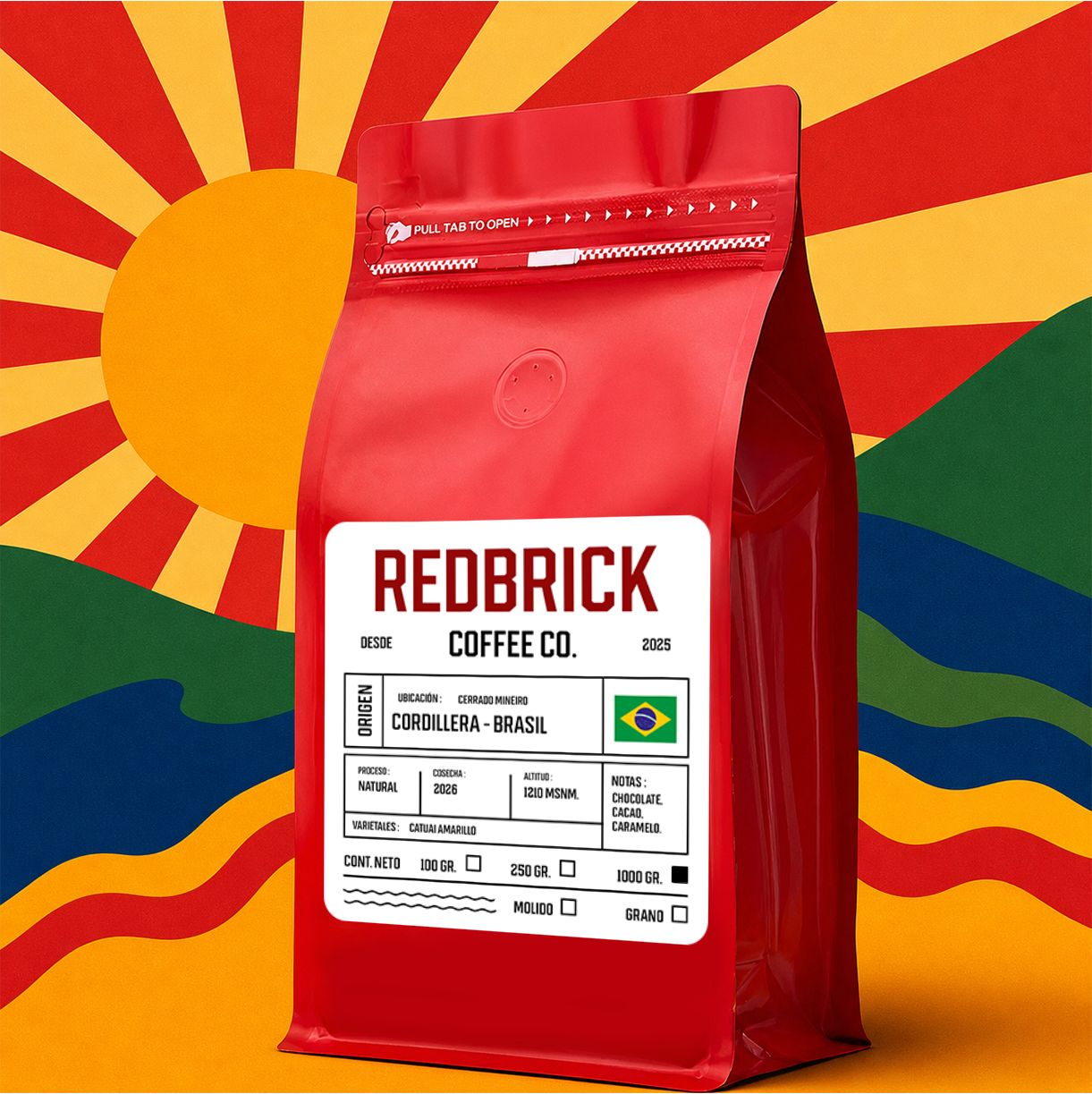 BRASIL CORDILLERA - 1 KG