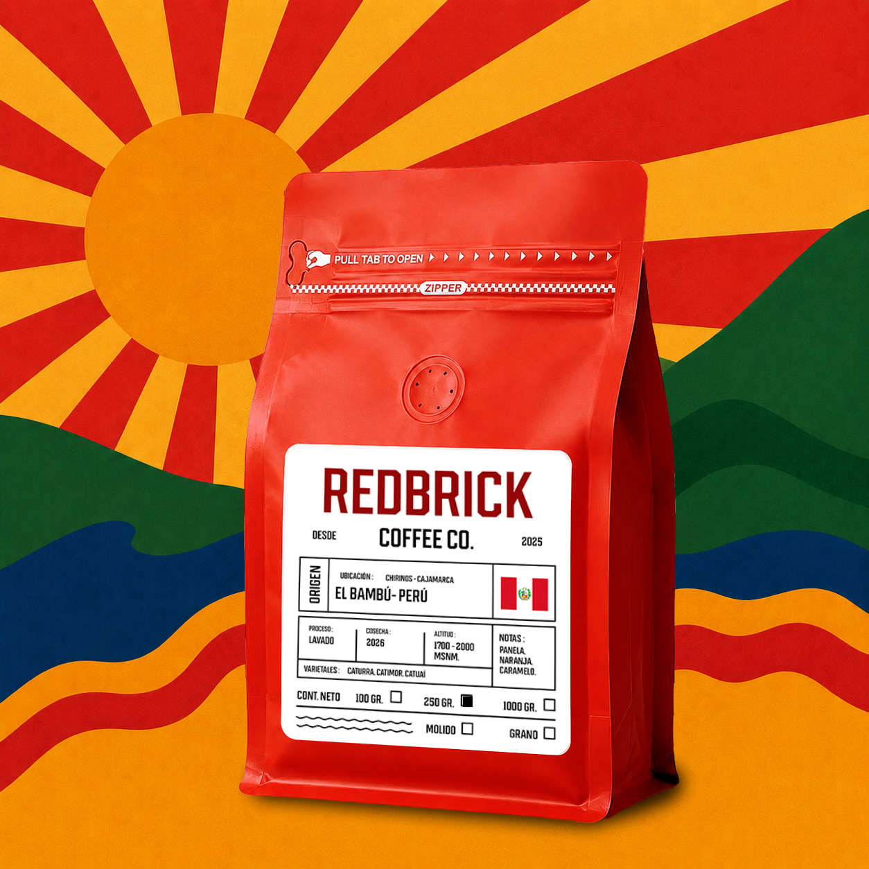 PERÚ EL BAMBÚ 250 GR